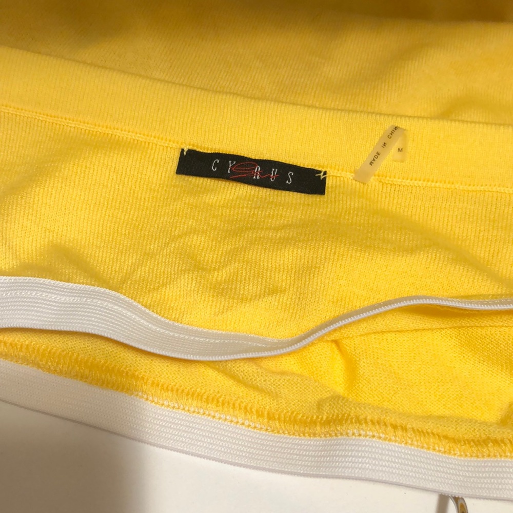 Strapless yellow gold top - Picture 3 of 4